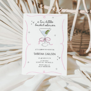 A Tini Little Bridal Shower Invitation