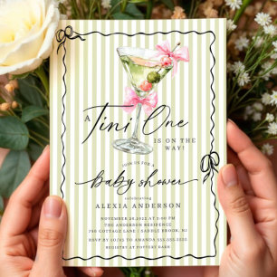 A Tini One Baby Shower Invitation