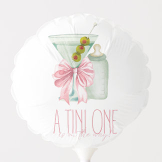 A Tini One Girl Balloon