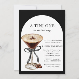 A Tini One Is on the Way Baby Shower Invitation
