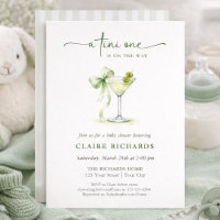 A Tini One Is On The Way Trendy Baby Shower