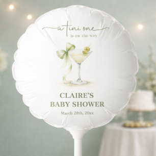 A Tini One On The Way Decoration Baby Shower Balloon