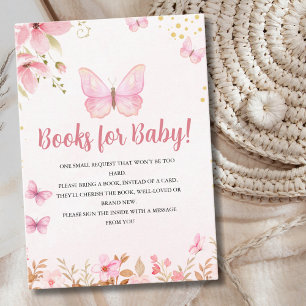 A Tiny Butterfly Arrives: Celebrating a Baby Girl Enclosure Card