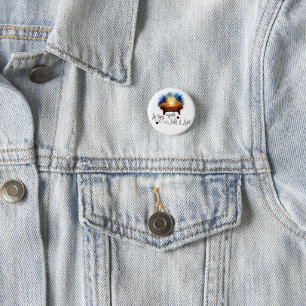 A tiny spark a world of Light manger christmas Button