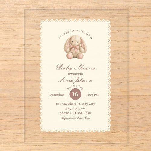 A Tiny Story Begins Baby Shower Invitation