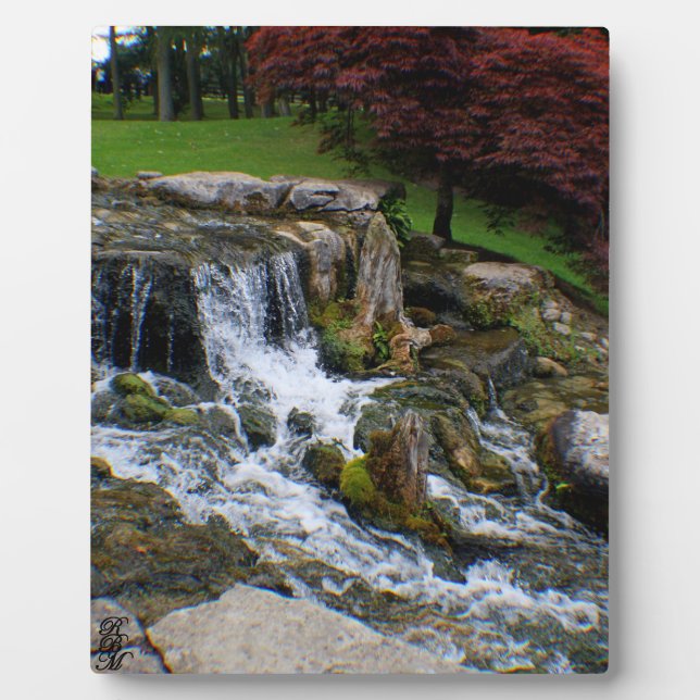 A Tiny Waterfall Plaque (Front)