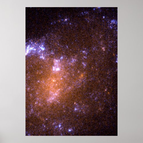 A Tiny Youthful Spiral Galaxy ESO 418_008 Poster
