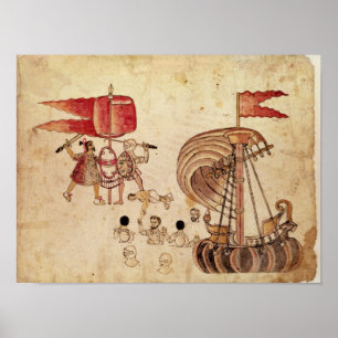 A Tlaxcalan warriorl Poster