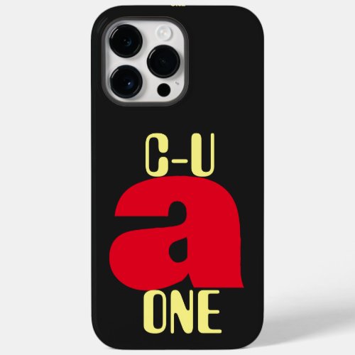 A to Z and C_U A Contemporary Fusion of Urban Case_Mate iPhone 14 Pro Max Case