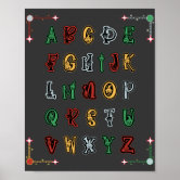 Capital Letters Poster