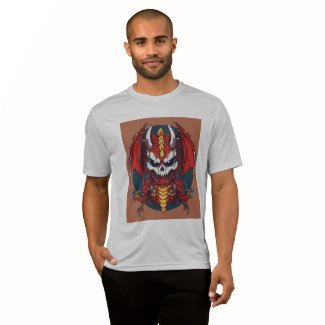 A TO Z design for outfit with Fierce Dragon Skull T-Shirt