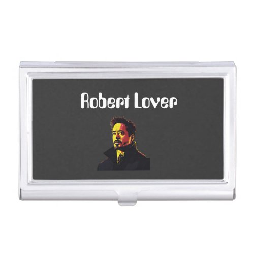 A TO Z Fashion Statement With Robert Downey Jr Business Card Case