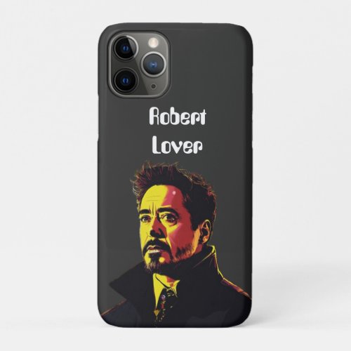 A TO Z Fashion Statement With Robert Downey Jr iPhone 11 Pro Case