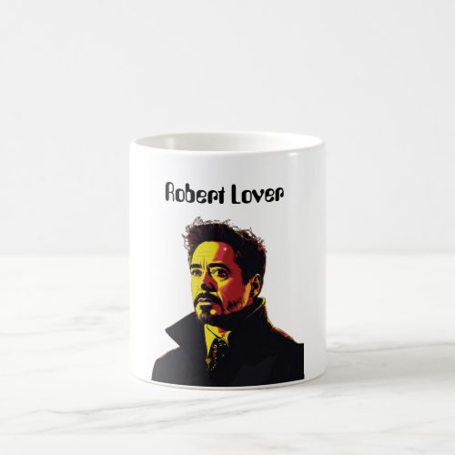 A TO Z Fashion Statement With Robert Downey Jr Coffee Mug