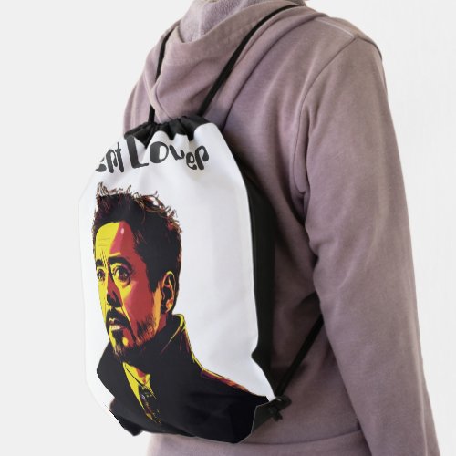 A TO Z Fashion Statement With Robert Downey Jr Drawstring Bag