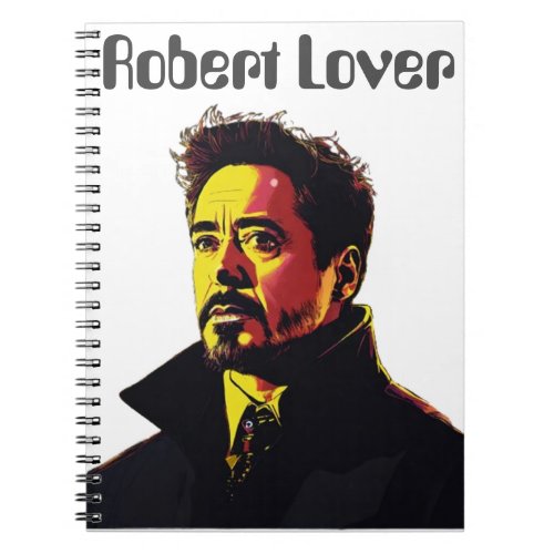 A TO Z Fashion Statement With Robert Downey Jr Notebook