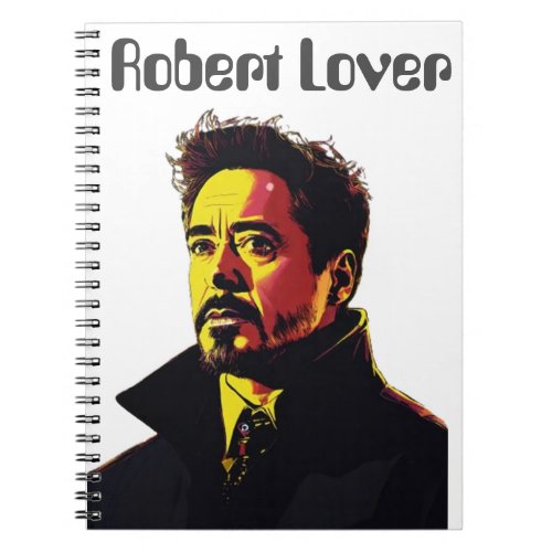 A TO Z Fashion Statement With Robert Downey Jr Notebook
