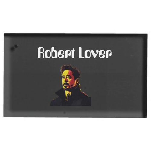 A TO Z Fashion Statement With Robert Downey Jr Place Card Holder
