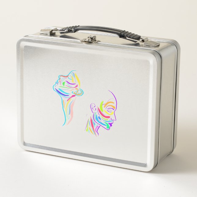 A to Z in head and neck surgery metal lunchbox (Front)