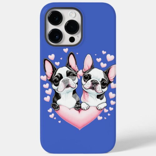 A TO Z Premium Vector Collection Cute Doodle Dogs Case_Mate iPhone 14 Pro Max Case