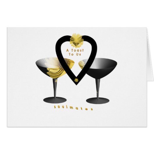 "A Toast For Soulmates"* (Front Horizontal)