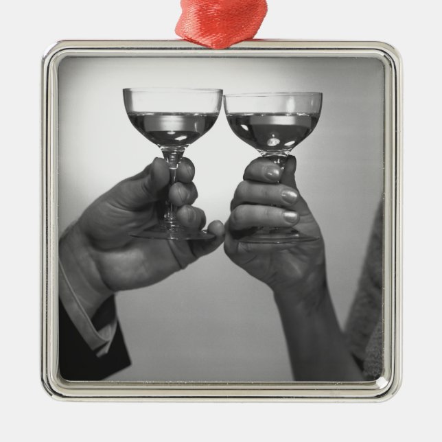 A Toast Metal Ornament (Front)