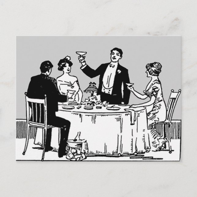 A toast postcard (Front)