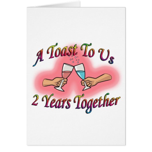 A Toast To Us Cards (Front)