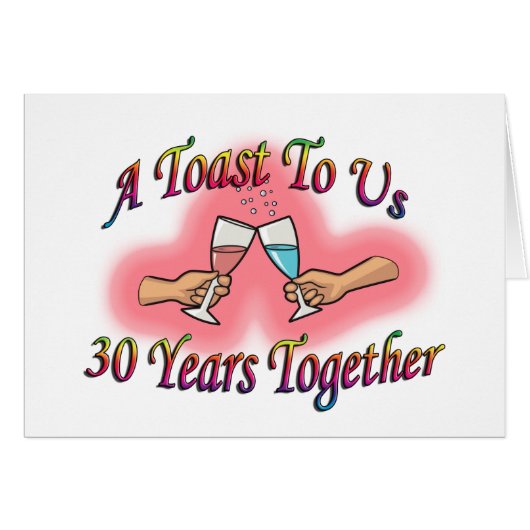 A Toast To Us Cards (Front Horizontal)