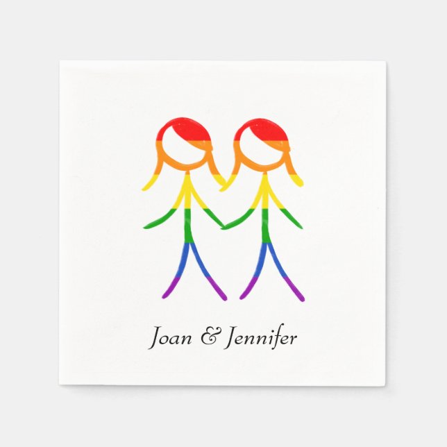 A Toast To Us Napkins (Front)