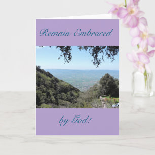 A Token of Love, Faith and Encouragement, Card