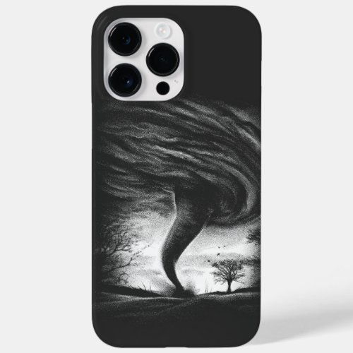 a tornado on a road in realistic style Case_Mate iPhone 14 pro max case