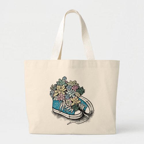 A tote bag with a cute illustration