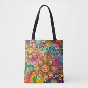A Tote of Many Colors Tote Bag