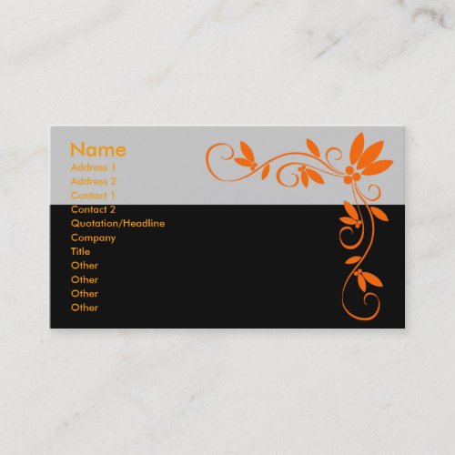 A Touch of Class Business Cards
