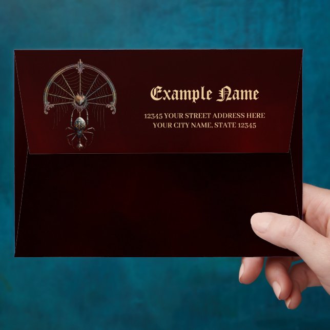 A touch of Gothic magic, Envelope (Hand)