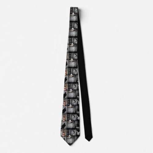 A Touch Of Gothic Quirkiness Neck Tie