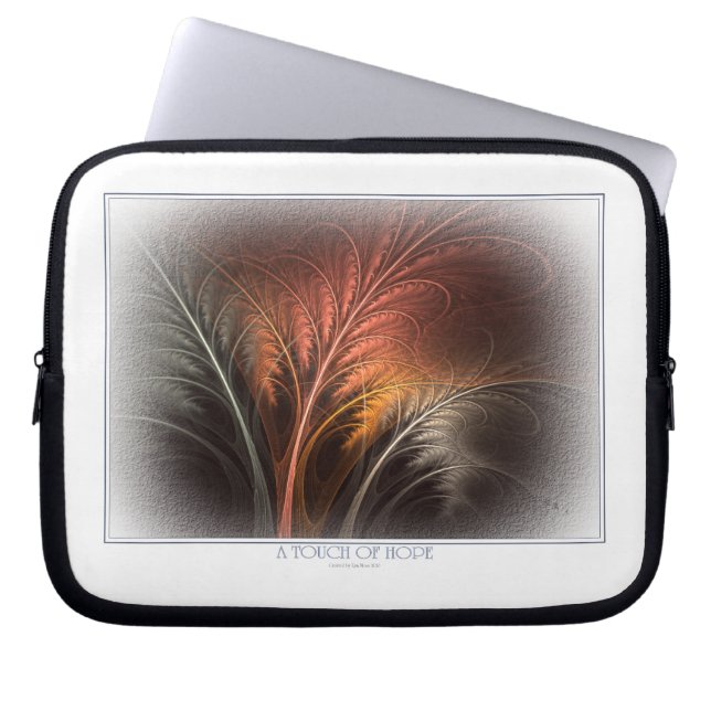 A Touch Of Hope Laptop Sleeve (Front)