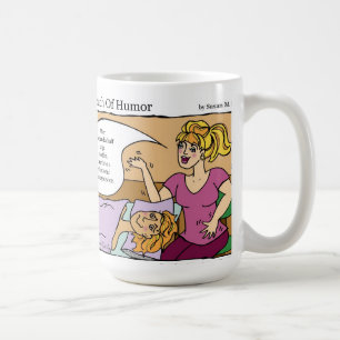 "A Touch of Humor" Vibrational Massage Device Coffee Mug