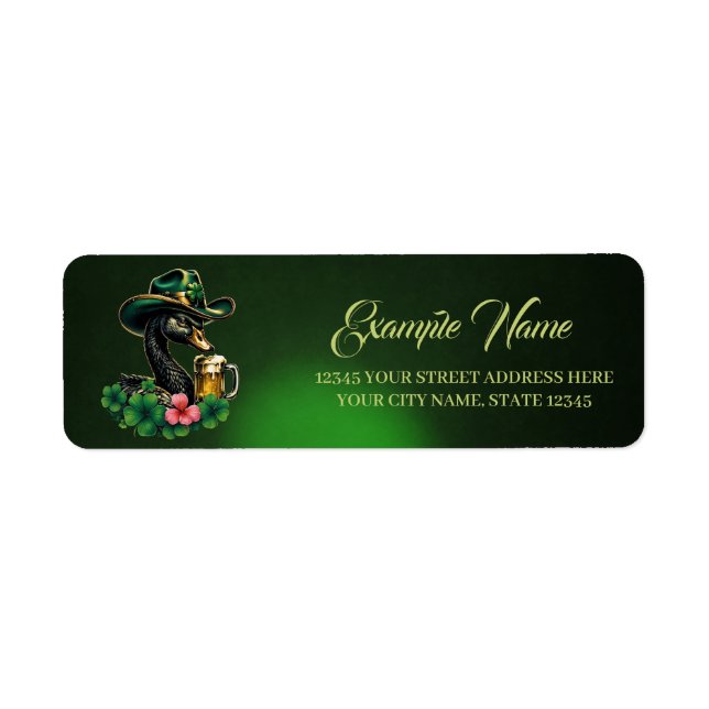 A touch of Ireland: Label (Front)