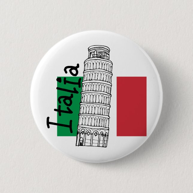 A Touch of Italy Button (Front)