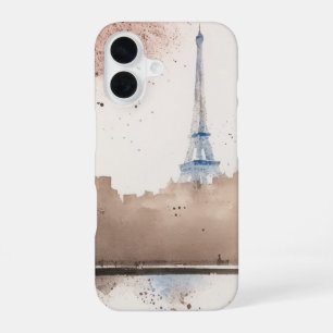 A touch of Paris - Watercolor - iPhone 16 Case
