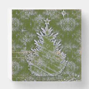 A Touch Of Snow Wooden Box Sign
