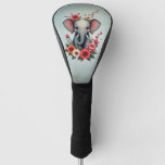 A touch of summer: The baby elephant  Golf Head Cover