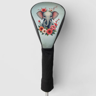 A touch of summer: The baby elephant  Golf Head Cover