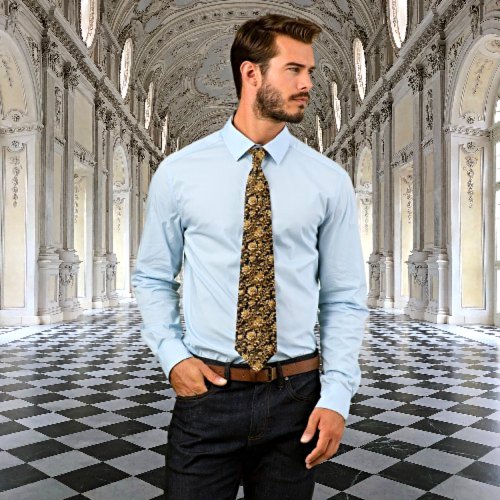 A Touch of Timeless Grace _ Elegant Reverie Neck Tie