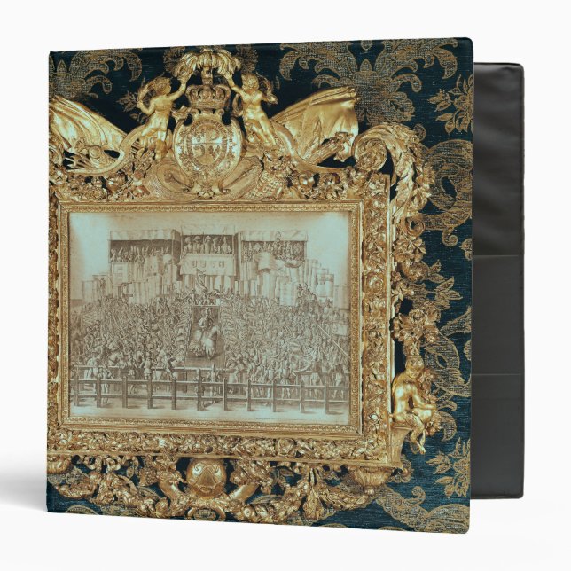 A Tournament 3 Ring Binder (Front/Inside)