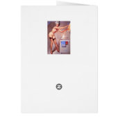 A Towel Please Pin Up Cards (Back)