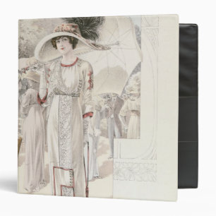 A town dress, from 'Les Grandes Modes de Paris' Binder