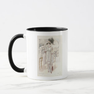 A town dress, from 'Les Grandes Modes de Paris' Mug